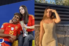 Danh tính bóng hồng thân mật với “thần đồng” Yamal mừng vô địch EURO