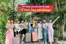 Tour du lịch đặc biệt “về nhà ông bà ngoại” ai cũng mê