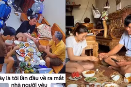 Cô gái lần đầu ra mắt, chén chú chén anh với bố người yêu