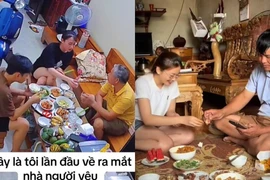 Cô gái lần đầu ra mắt, chén chú chén anh với bố người yêu