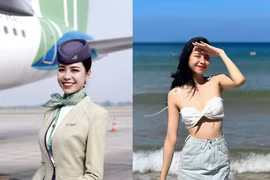 Vóc dáng nuột nà của cô tiếp viên trưởng trẻ nhất hãng bay
