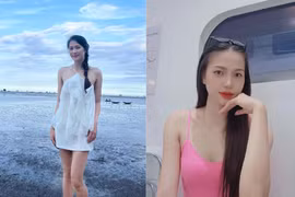 Nhan sắc hoa khôi bóng chuyền sở hữu đôi chân dài vạn người mê