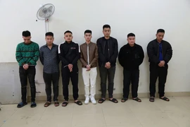 Bắt 8 đối tượng rủ nhau mở tiệc ma túy sau buổi sinh nhật