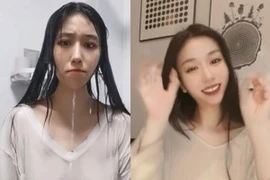 Hot girl cố tình mặc đồ ướt lộ điểm nhạy cảm gây choáng