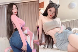 Khó rời mắt hot girl vòng eo rắn nước khoe dáng siêu nuột