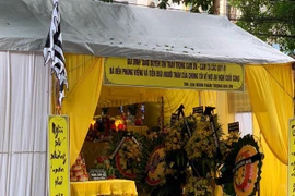 Bị điện giật khi giặt chăn, đại úy công an tử vong