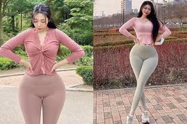 Mặc đồ tập, hot girl lộ điểm nhạy cảm khiến người nhìn đỏ mặt