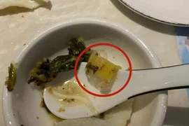 Cặp đôi chết khiếp khi món ăn dính máu đầu bếp mắc bệnh kinh dị