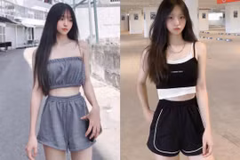 Cách phối đồ khoe eo thon của nàng hot girl xinh như búp bê