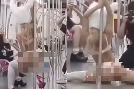 Hóa nàng thỏ hở hang trên tàu, hot girl nhận kết đắng