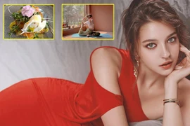 "Tiên nữ Đông Âu" lộ bí quyết thân hình chữ S gợi cảm, mướt mát