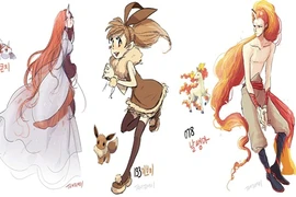 Hình độc: Khi các loài Pokemon tiến hóa thành người (1)