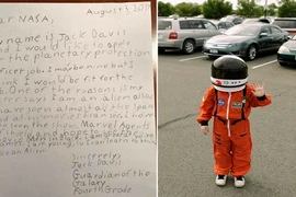 Tận mắt đơn xin việc của bé 9 tuổi vào NASA đang gây sốt