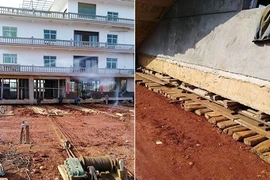 Màn di chuyển nhà như phù thủy gây sốc của nông dân TQ