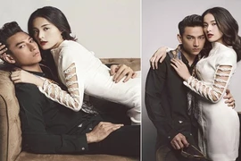 Bạn gái Cường đô-la và Isaac tình tứ "trên mức bạn bè"