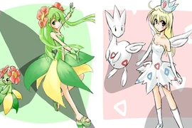 Khi các loài pokemon hóa thân thành cô gái dễ thương (1)