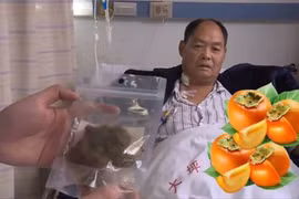 Liên tục ăn hồng thay cơm, người đàn ông "trả giá" hãi hùng...