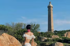 Vẻ đẹp hoài cổ, kỳ vĩ của Hải đăng Mũi Kê Gà 