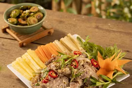 Món dê tái chanh Ninh Bình lọt top món ngon nhất thế giới