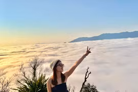 Đón bình minh, săn mây trên đỉnh Pa Phách Mộc Châu