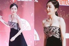 Tần Lam “Diên Hi Công Lược” mặc hở bạo bất chấp giá lạnh