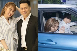 Quế Vân, Việt Anh sánh đôi xem phim sau ồn ào tình cảm