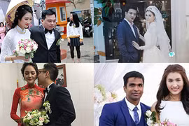 Loạt sao Việt gây bất ngờ khi làm đám cưới trong năm 2017