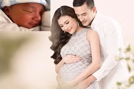 Ảnh cận mặt con trai của Thúy Diễm - Lương Thế Thành