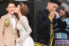 Ảnh tình tứ hết nấc của vợ chồng Hải Băng - Thành Đạt 