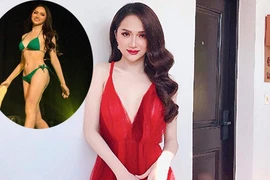 Hương Giang Idol diễn bikini đẹp thôi miên tại Hoa hậu Chuyển giới