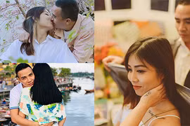 Loạt ảnh tình bể bình của MC Hoàng Linh-Trần Mạnh Hùng