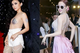 Mặc đồ sốc gây chú ý không chỉ có Tiêu Châu Như Quỳnh