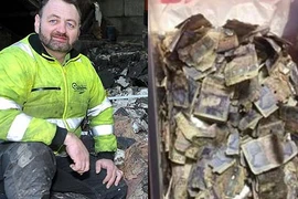 Công nhân vệ sinh vô tình nhặt được túi rác chứa 200 triệu đồng