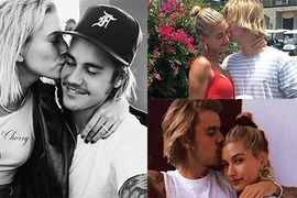 Khoảnh khắc tình tứ của Justin Bieber bên vợ sắp cưới Hailey Baldwin