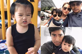 Ngắm con trai tròn 1 tuổi rất đáng yêu của Ngọc Lan - Thanh Bình