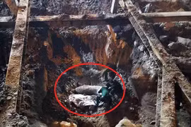 Hà Nội: Phát hiện quả bom lớn khi thi công trụ sở ở Cửa Bắc