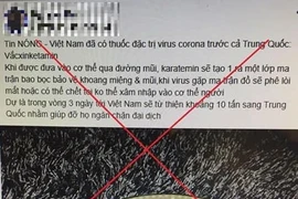 Bị phạt 6,25 triệu đồng vì tung tin dùng ma túy chữa 2019-nCoV