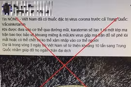 Bị phạt 6,25 triệu đồng vì tung tin dùng ma túy chữa 2019-nCoV