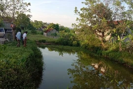 Hai chị em đuối nước thương tâm khi tắm ao nhà