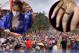 Người dân đeo vàng nhận tiền hỗ trợ từ Thủy Tiên: Chỉ là nhận thay?