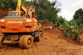 Tiếp cận hiện trường sạt lở khiến 22 cán bộ, chiến sĩ mất tích ở Hướng Hoá