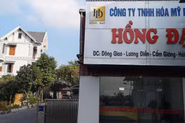 Sản xuất hàng giả nhãn hiệu, Cty mỹ phẩm Hồng Đạt bị xử phạt