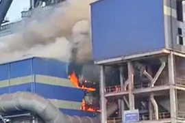 Nguyên nhân cháy ở Khu liên hợp Hòa Phát Dung Quất?