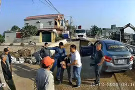 Chủ xe khách bị hành hung ở Thái Bình: Triệu tập nhóm người đánh