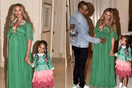 Con gái Beyonce mặc váy gần 600 triệu đi dự sự kiện