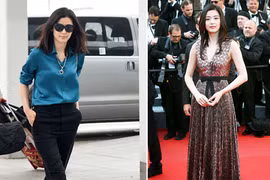 Jun Ji Hyun gây chú ý với phong cách lịch lãm