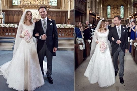 Cựu thành viên nhóm Spice Girls lên xe hoa ở tuổi 42