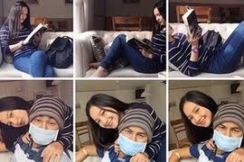 Vợ Duy Nhân: Đi công tác xa... nhớ về thăm em