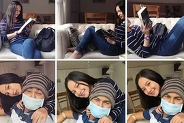 Vợ Duy Nhân: Đi công tác xa... nhớ về thăm em