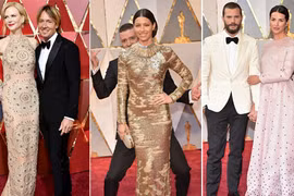 Những cặp đẹp đôi gây chú ý nhất Oscar 2017